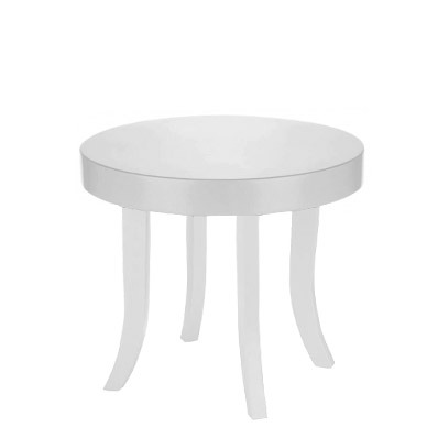 圓桌-白色