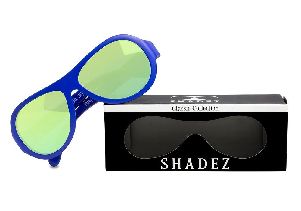 【瑞士SHADEZ】兒童太陽眼鏡〈平光款〉(年齡0-3)-SHZ04海洋藍