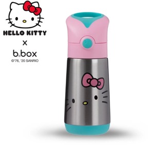 b.box Kitty不鏽鋼吸管保冷杯-粉Kitty