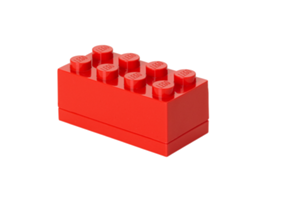 迷你8格收納盒-紅色(848442025508)