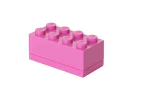 迷你8格收納盒-粉色(848442025560)