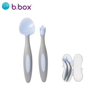 b.box 專利湯匙叉子組-馬卡龍藍