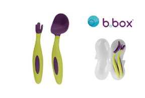 B.Box 專利湯匙叉子組-葡萄紫