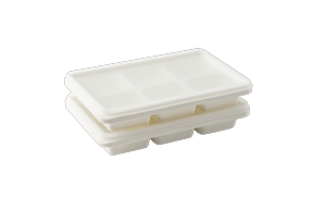 【韓國昌信】SENSE冰箱食品分裝盒(6格)- 白色