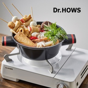 【韓國Dr.HOWS】TWINKLE STOVE卡式瓦斯爐-冰河白(BDZ-408-W)