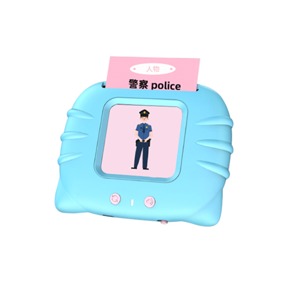 Bluemo兒童卡片早教機/一般版-藍色