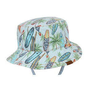 澳洲 Millymook & Dozer 小童帽（男）- 夏日衝浪雙面漁夫帽