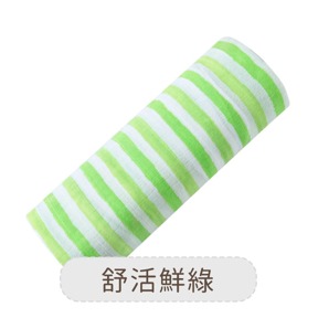 美國 Malabar baby 舒活鮮綠-有機棉包巾(1入)