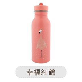 比利時Trixie 動物愛喝水隨身瓶500ml-幸福紅鶴