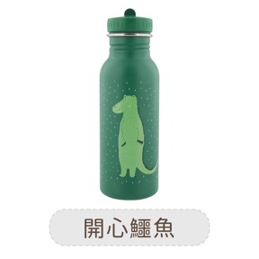 比利時Trixie 動物愛喝水隨身瓶500ml-開心鱷魚