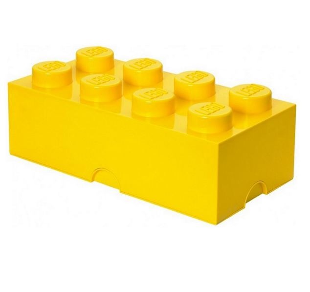 特惠/8凸收納盒-黃色